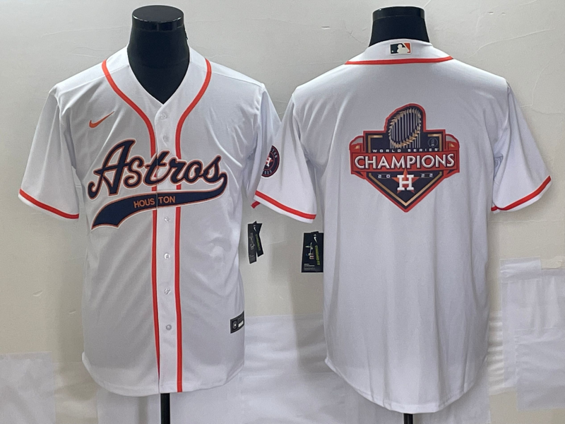 Men's Houston Astros White Jersey Joint Edition